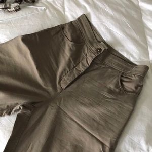Wilfred Free Aritzia Wide Leg Tan Pants